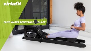 VirtuFit Elite Water Resistance rower Black [upl. by White]