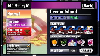 Anime World Tower Defense  Dream Island Raid InsaneSolo [upl. by Eiuol755]