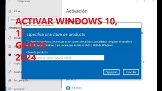 como activar el windows 10 pro gratis 2024 [upl. by Lledyl162]