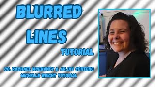 Blurred lines line dance tutorial Advanced choreography by Rachael McEnaney amp Arjay Centeno [upl. by Kleper]