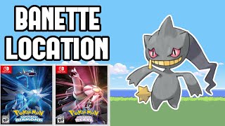 How to Get Banette in Pokemon Brilliant Diamond amp Shining Pearl [upl. by Inessa]