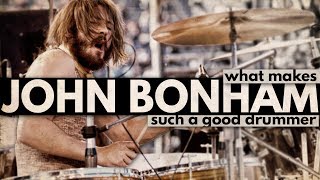 What Makes John Bonham Such a Good Drummer [upl. by Johppa]