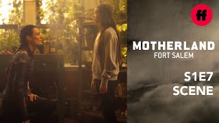 Motherland Fort Salem Season 1 Episode 7  Khalida Challenges General Alder  Freeform [upl. by Aneelas]