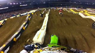 GoPro HD Josh Grant Main Event 2012 Monster Energy Supercross Toronto [upl. by Fogel]