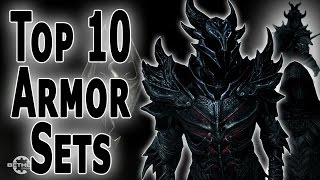 Top 10 Skyrim Armor Sets [upl. by Jarnagin]