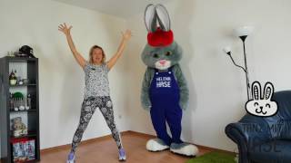 Lektionen der Tänze für Kinder  Tanz mit Hase  Online Tanzschule  Lektion 1 [upl. by Anidualc]