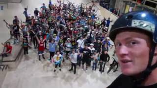 SCOOTER KIDS TAKE OVER ENTIRE SKATEPARK OVER 200 [upl. by Vinny364]