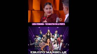 Luisa Fernanda  Tus maletas en la puerta musica video reels cover ladescarga [upl. by Ruenhcs796]