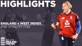 England v West Indies  Highlights  England Bowlers Impress In 47 Run Win  2nd Vitality IT20 2020 [upl. by Kendricks]