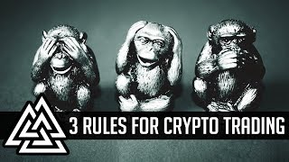 3 Rules To Trade Like A Pro In Crypto [upl. by Nigle404]