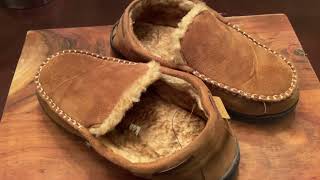 Zigzagger Mens Moccasin Slippers Memory Foam House Shoes Super comfortable [upl. by Winthorpe761]