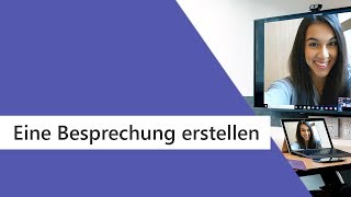 Microsoft Teams Tutorial – Eine Besprechung erstellen 2019  Microsoft [upl. by Nyleimaj]