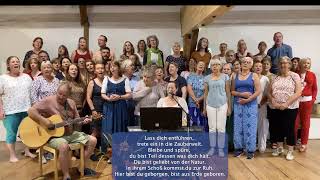 Trete ein in die Zauberwelt  Heilsames Singen mit K amp W Bossinger amp TeilnehmendenSingen Goldegg [upl. by Illona]