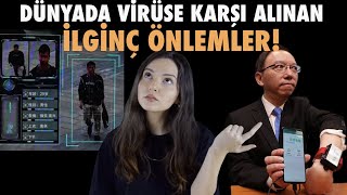 DÜNYADA VİRÜSE KARŞI ALINAN İLGİNÇ ÖNLEMLER [upl. by Katine]