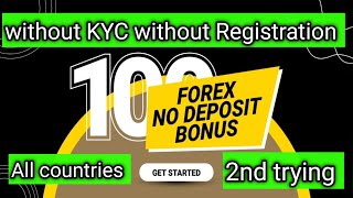 100 No deposit bonus forex Arongroup broker update NDB without KYC 2024 [upl. by Jenness]