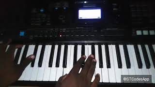 Wahamba nathi on keyboard f sharp [upl. by Reyna]