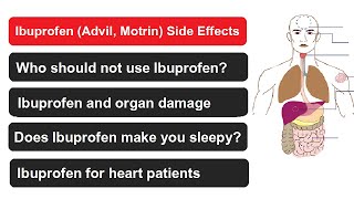 Advil side effects Ibuprofen side effects Motrin side effects [upl. by Osugi]