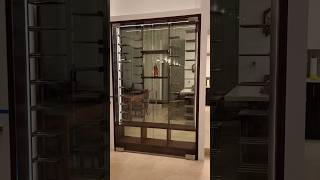 Before amp after wine cellar glass panel and doors installation roprojects glass winecellar wine [upl. by Niwrek]