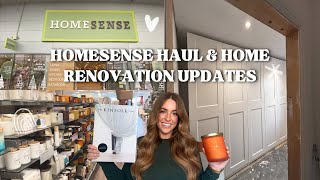 Home RENOVATION update  HUGE Homesense Haul 🏡 [upl. by Airemahs]