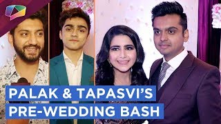 Palak Jain And Tapasvi Mehta’s Pre Wedding Star Studded Bash  Kunal Jaisingh Ronit Roy amp More [upl. by Airbas]