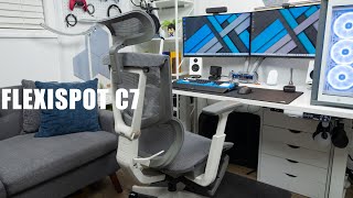 FlexiSpot C7 Ergonomic Office Chair Review  Best Budget Ergonomic Office Chair [upl. by Bandeen]