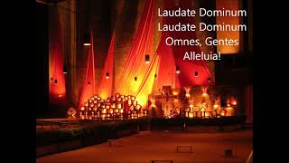 Laudate Dominum Taizé Chant [upl. by Okikuy]