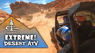 ATV Adventure at Logandale Trails  Las Vegas Side by Side Rental [upl. by Luapnaej]