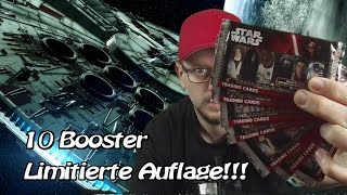 Limitierte Auflage Star Wars Die Reise zu quotDas Erwachden der Machtquot 10 Booster Unboxing [upl. by Anthia537]