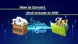 How to Convert Hindi Unicode to ANSI [upl. by Enerual]