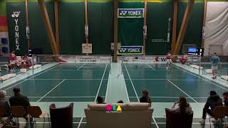 Badminton NLA  BC Olympica Brig vs BC Adliswil [upl. by Eberhart232]