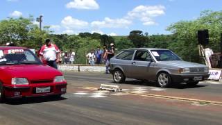 GM Kadett Turbo x VW Gol Turbo [upl. by Caldera]