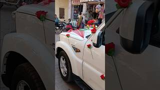 Marriage Ceremony Beautiful Wedding Car Decoration View 🌹🌹🌹shortsfeed youtubeshorts shorts [upl. by Bore]