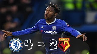 Chelsea VS Watford 42 Goals amp Highlights Premier League All Goals  21 10 2017 [upl. by Genny352]