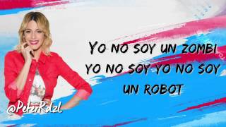 Violetta 3 Supercreativa Martina Stoessel Letra [upl. by Ynohtnacram]