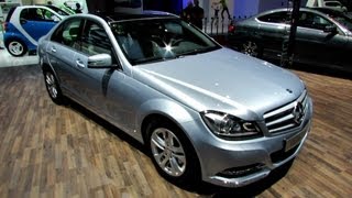 2012 MercedesBenz C220 TDi Blue Efficiency  ExteriorInterior Walkaround  2012 Paris Auto Show [upl. by Htebaile]