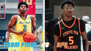 EYBL Session 2  Jerry Easter takes on Bryce James in Atlanta [upl. by Fey]