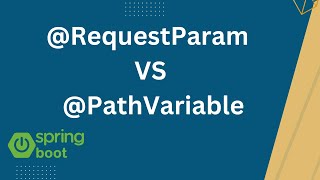 Differences between RequestParam and PathVariable annotations in Spring boot [upl. by Assiralc]