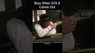 POV When GTA 6 Comes Out  rdr2 shorts [upl. by Nodnas]