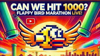 Flappy Bird Can We Hit 1000 shorts livestreaming [upl. by Hasin291]