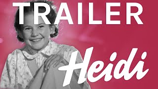 HEIDI 1952  Schweizer Kinderfilm Trailer  filmoch schweizerdeutsch [upl. by Mei]