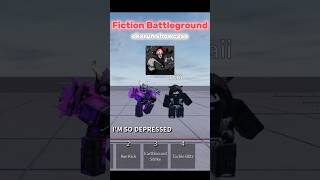 Fiction Battleground Okarun showcase move set roblox battleground dandadan okarun shorts fyp [upl. by Curnin]