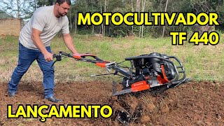 MOTOCULTIVADOR TF440  LANÇAMENTO HUSQVARNA [upl. by Diandre]