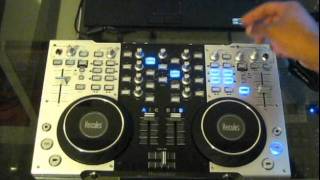 Hercules DJ Console 4MX Digital DJ Controller Review Video [upl. by Atil389]