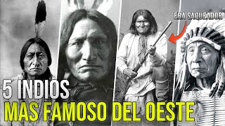 Los 5 Indios mas Famosos de la Historia Americana [upl. by Ahsym]