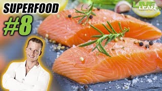 Wild Salmon  Fitness Superfood 8  LiveLeanTV [upl. by Anaderol]