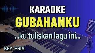 GUBAHANKU KARAOKE  BROERY MARANTIKA  NADA PRIA [upl. by Narret]