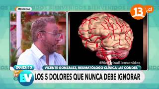 5 dolores que no debe ignorar 1 Aneurisma cerebral  Bienvenidos [upl. by Jayne]