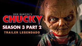 Chucky • Trailer 3ª Temporada • Parte 2 legendado [upl. by Anibas]