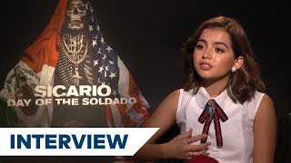 Isabela Moner Talks About Working With Josh And Benicio  Sicario Day of the Soldado Interview [upl. by Ianaj]