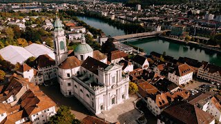 SOLOTHURN  WEISSENSTEIN aus der Vogelperspektive [upl. by Imekawulo]